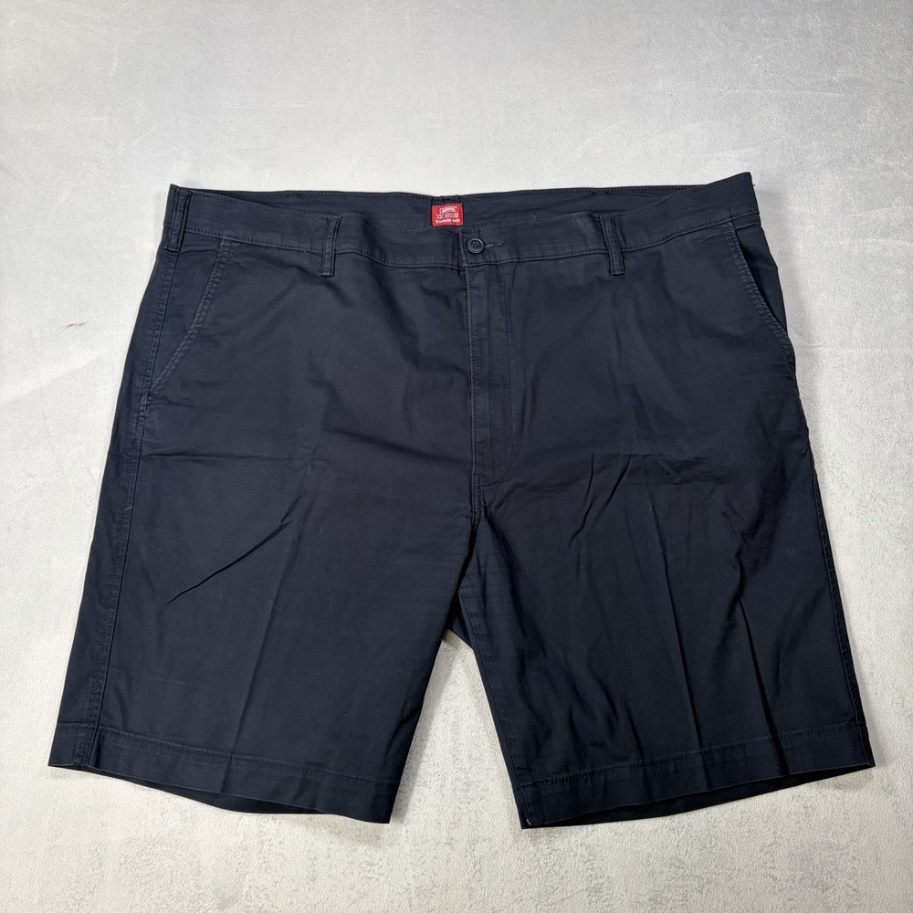 Levis XXChino Shorts Men's Size 44 blue flat front pocket shorts